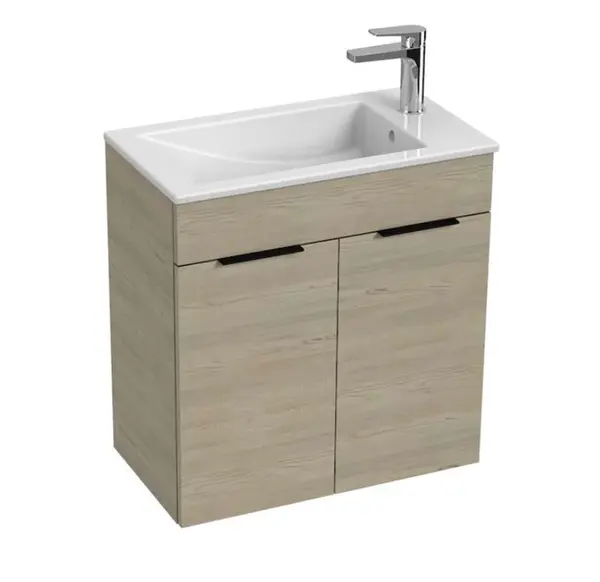 Jika Cube - Skrinka s umývadlom 61x34x61 cm, jaseň H4536311765141