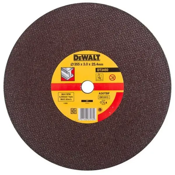 DeWALT Príslušenstvo - Rezný kotúč na kov 355x25,4 mm DT3450