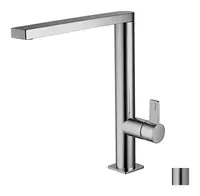 Paffoni Rock - Dřezová baterie, nerez RO987ST