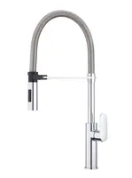 Paffoni Candy - Dřezová baterie s výsuvnou sprškou, chrom CA179CR