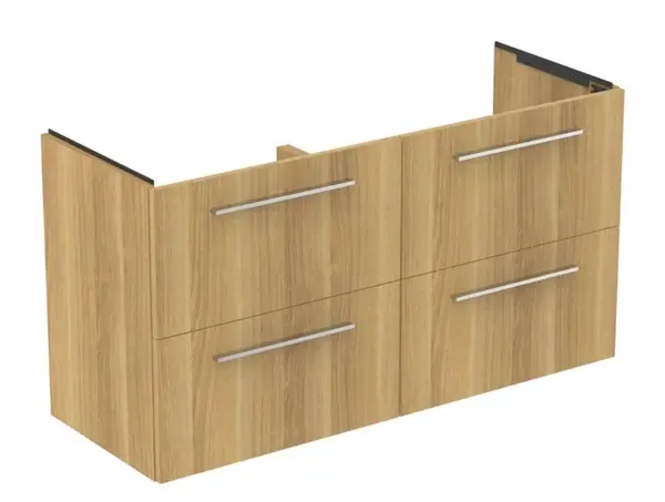 Ideal Standard i.Life A - Umývadlová skrinka, 63x120x44 cm, 4 zásuvky, prírodný dub T5513NX