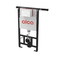 Alcadrain Předstěnové instalace - Předstěnová instalace pro závěsné WC, dávkovač tablet, stavební výška 0,98 m AM102/1000