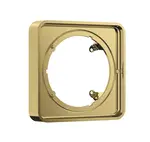 Axor ShowerSelect ID - Rozšírenie 17x17 cm, leštený zlatý povrch 13643990