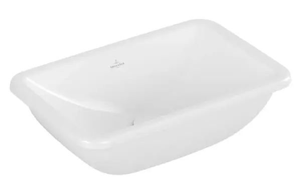 Villeroy & Boch Loop&Friends - Umývadlo vstavané, 45x28 cm, s prepadom, CeramicPlus, alpská biela 4A5600R1