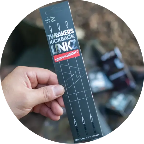 One more cast montáž kickback linkz heavyweight with spinner swivel 16 cm 3 ks