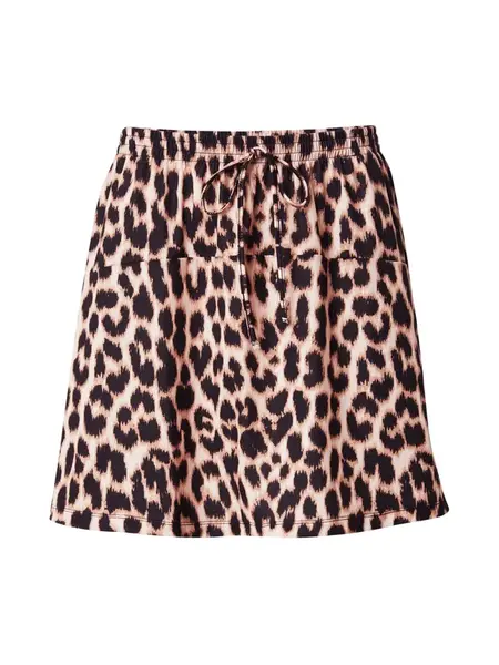 ABOUT YOU Sukňa 'Eike'  béžová / svetlohnedá / čierna