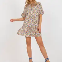 Dress-D73771M30306C-yellow