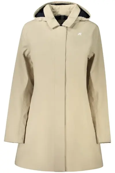 Dámsky béžový trenčkot K-WAY