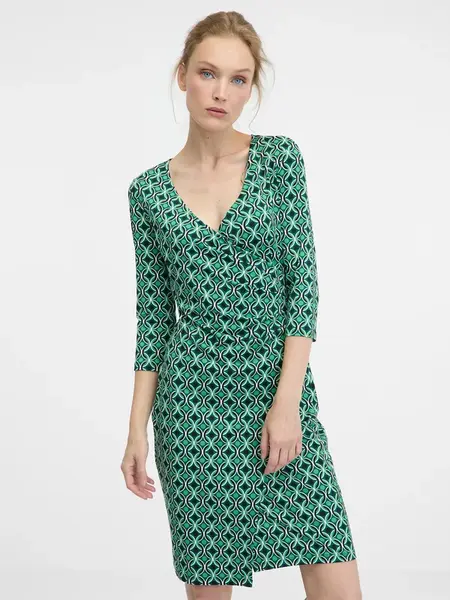 Green women's knee-length dress ORSAY - Women's
