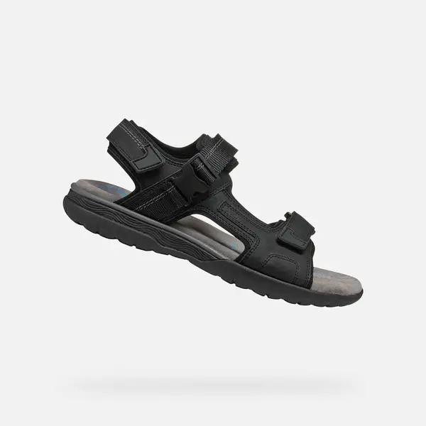 Black men's sandals Geox Spherica EC5 - Men