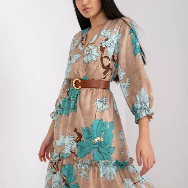 Dress-LC-SK-22K-3039.51P-dark beige