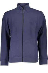 HUGO BOSS pánska modrá mikina na zips