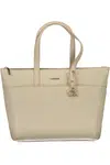CALVIN KLEIN BEIGE WOMEN'S BAG