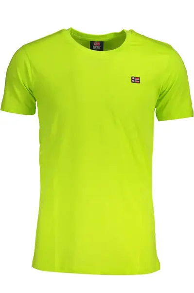 Pánske žlté tričko s krátkym rukávom