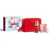 Clarins Double Serum & Multi-Active Collection dárková sada pro mladistvý vzhled Luminosity