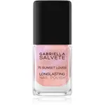 Gabriella Salvete Longlasting Enamel dlouhotrvající lak na nehty se třpytkami odstín 75 Sunset Lover 11 ml