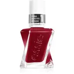 essie gel couture 2.0 lak na nehty s gelovým efektem odstín 509 paint the gown red 13,5 ml