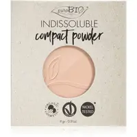 puroBIO Cosmetics Indissouble kompaktní pudr – náhradní náplň odstín 01 9 g