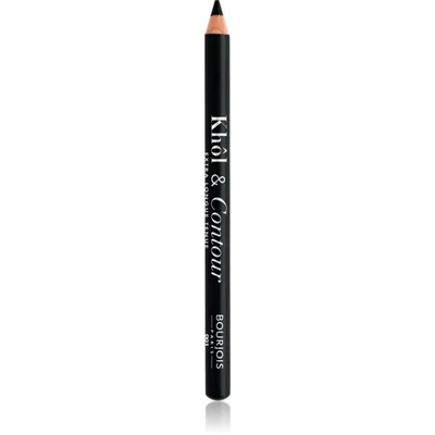 Bourjois Khôl & Contour Extra Longue Tenue dlouhotrvající tužka na oči odstín 001 Noir-issime 1.2 g