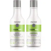 INOAR CicatriFios sada pro poškozené a křehké vlasy 2x500 ml