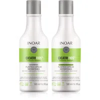 INOAR CicatriFios sada pro poškozené a křehké vlasy 2x500 ml