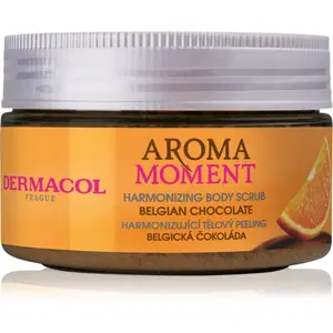 Dermacol Aroma Moment Belgian Chocolate tělový peeling 200 g