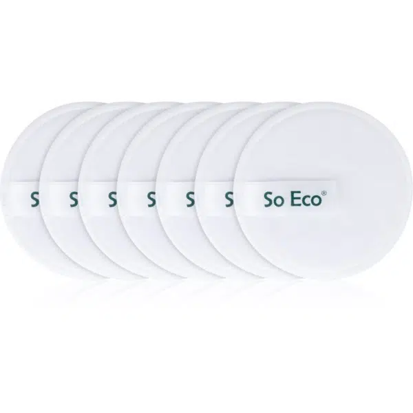 So Eco Reusable Microfibre Cleansing Pads pratelné odličovací tampony z mikrovlákna 7 ks