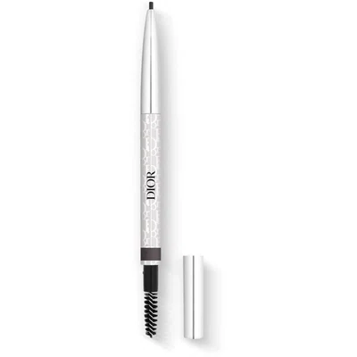 DIOR Diorshow Brow Styler tužka na obočí s kartáčkem odstín 032 Dark Brown 0.09 g