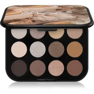 MAC Cosmetics Connect In Colour Eye Shadow Palette 12 shades paletka očních stínů odstín Unfiltered Nudes 12,2 g