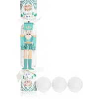 The Somerset Toiletry Co. Nut Cracker Fizzers šumivé tablety do koupele Berries & Cocoa Beans 3x40 g