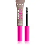 NYX Professional Makeup Thick it Stick It Brow Mascara řasenka na obočí odstín 02 Cool Blonde 7 ml