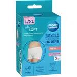 Canpol babies Maternity Briefs těhotenské a poporodní kalhotky 2 v 1 velikost L/XL 2 ks