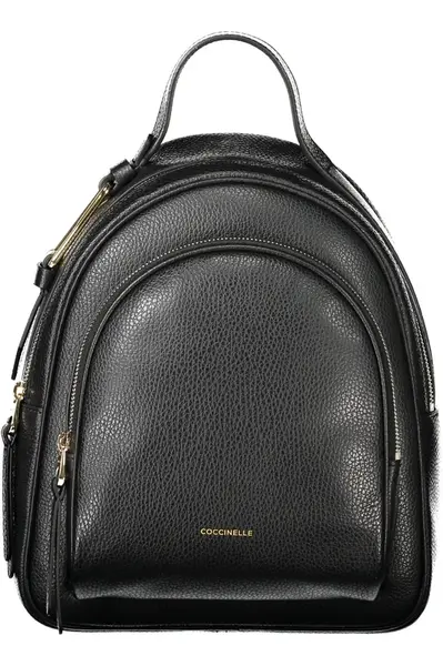 COCCINELLE WOMEN'S BACKPACK BLACK