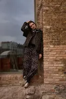 Marisse Brown Viscose Trousers With A Belt