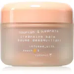 Glow Hub Nourish & Hydrate vyživující čisticí balzám s broskvovým extraktem 100 g
