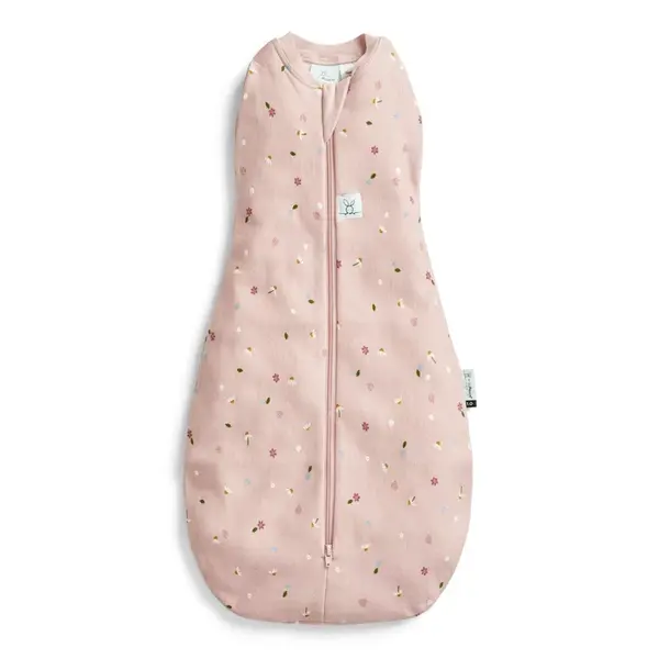 ergopouch Zavinovačka a vak na spaní 2v1 Cocoon Daisies 3-6 m, 6-8 kg, 1 tog