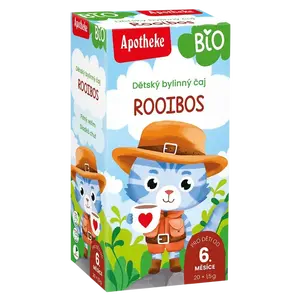 APOTHEKE Detský čaj BIO rooibos bežné pitie 20 x 1.5 g