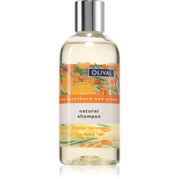Olival Natural Buckthorn and Orange prírodný šampón pre objem a lesk 250 ml