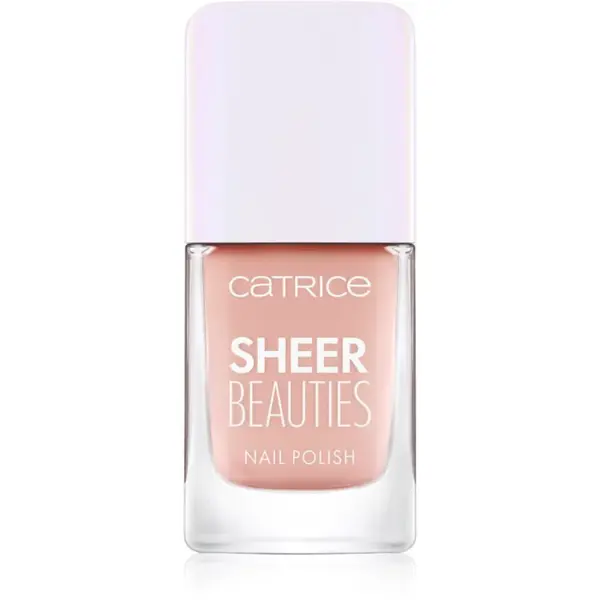 Catrice Sheer Beauties lak na nechty odtieň 070 - Nudie Beautie 10,5 ml