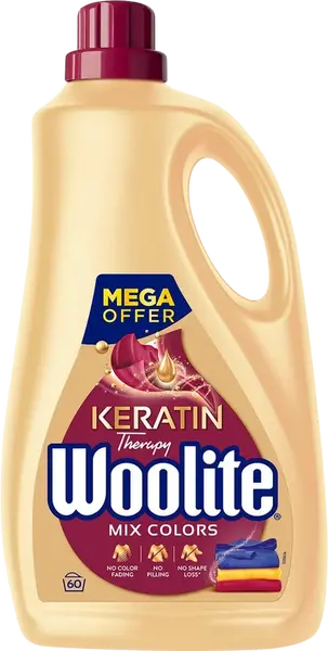 WOOLITE Mix Colors Keratin prací gél 60 praní 3.6 l