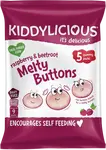 KIDDYLICIOUS Ovocno-zeleninové knedľičky Malina so repou 5 x 6 g