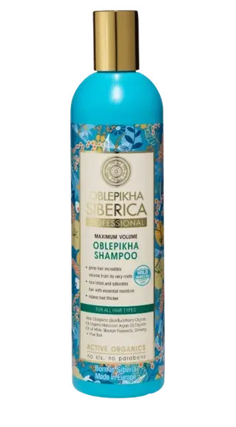 NATURA SIBERICA Rakytníkový šampón pre všetky typy vlasov - Maximálny objem 400 ml