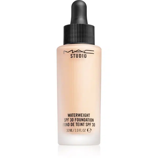 MAC Cosmetics Studio Waterweight SPF 30 Foundation ľahký hydratačný make-up SPF 30 odtieň NC 20 30 ml