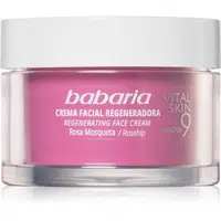 Babaria Rosa Mosqueta regeneračný pleťový krém proti vráskam 50 ml