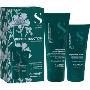 Alfaparf Milano Semi di Lino Reconstruction Minisize Kit cestovná sada pre poškodené vlasy