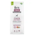 Brit Care Dog Sustainable Junior Large Breed Chicken & Insect 12 kg | Granule pre psov