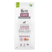 Brit Care Dog Sustainable Junior Large Breed Chicken & Insect 12 kg | Granule pre psov