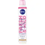 Nivea Fresh Revive suchý šampón pre zväčšenie objemu Medium Tones 200 ml