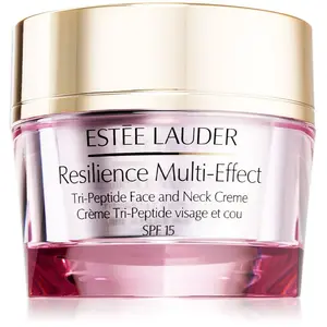 Estée Lauder Resilience Multi-Effect Tri-Peptide Face and Neck Creme SPF 15 intenzívne vyživujúci krém pre normálnu až zmiešanú pleť SPF 15 50 ml