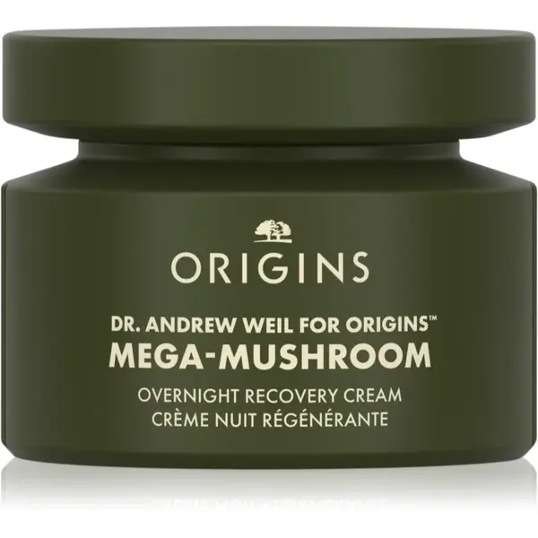 Origins Dr. Andrew Weil for Origins™ Mega-Mushroom Overnight Recovery Cream upokojujúca a hydratačná maska na noc 50 ml